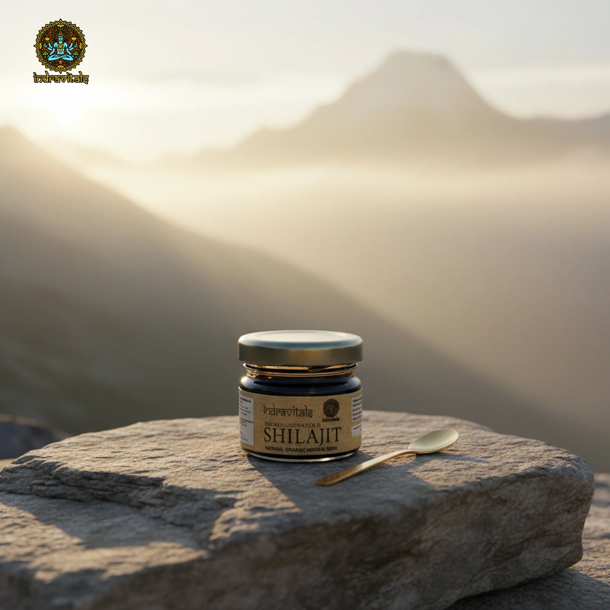 Indravitals Pure Himalayan Shilajit & Ashwagandha (20g)
