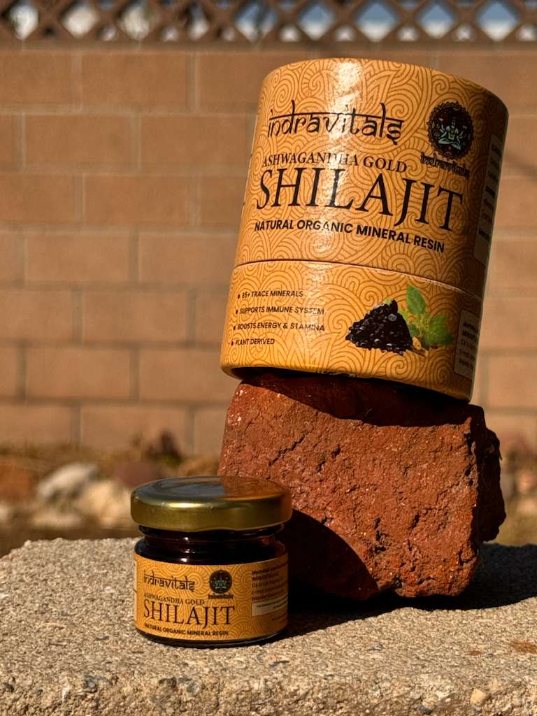 Indravitals Pure Himalayan Shilajit & Ashwagandha (20g)